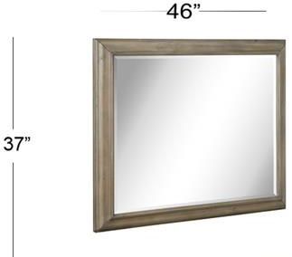 Miroir paysager gris queue de colombe Tinley Park Magnussen® Home 2