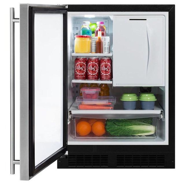 Marvel 4.9 Cu. Ft. Stainless Steel Under The Counter Refrigerator Midland Appliance World