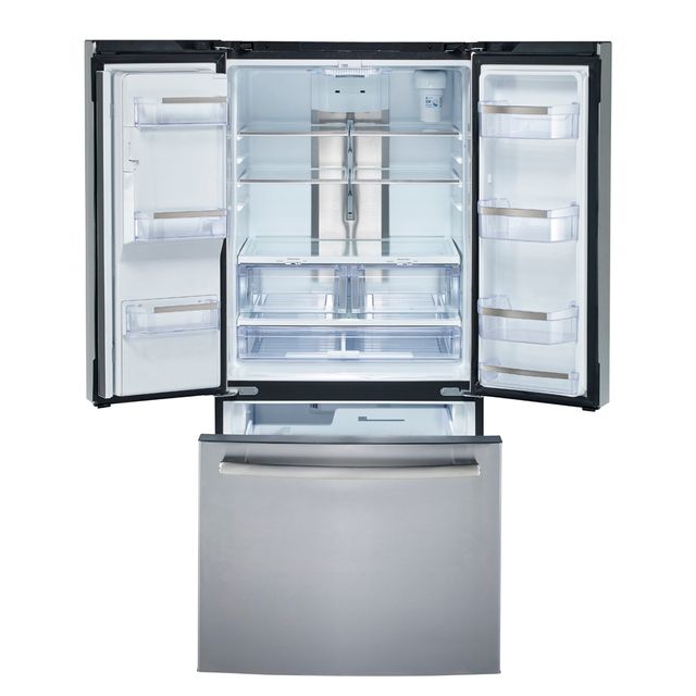 GE Profile™ 23.5 Cu. Ft. Slate French Door Refrigerator 18