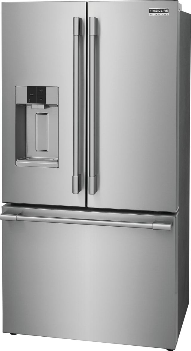 Frigidaire Professional® 22.6 Cu. Ft. Stainless Steel Counter Depth French Door Refrigerator  2