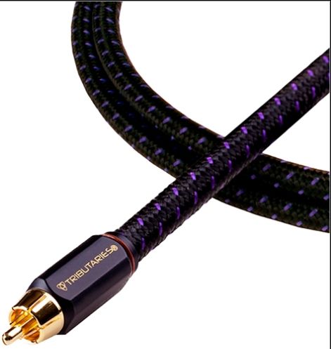Tributaries® Series 6 3 Meter Subwoofer Cable
