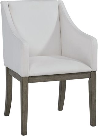 Benchcraft® Anibecca Gray/Off White Dining Chair - Set of 2