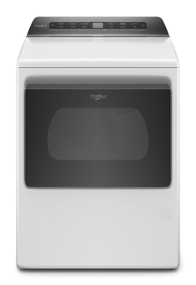 Whirlpool® 7.4 Cu. Ft. White Top Load Gas Dryer 1