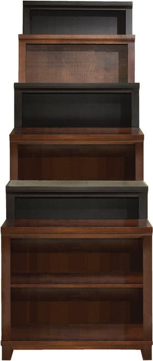aspenhome® Cambridge 60" Black Bookcase