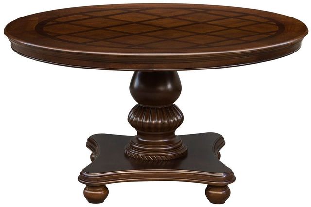 Homelegance® Lordsburg Brown Cherry Round Dining Table