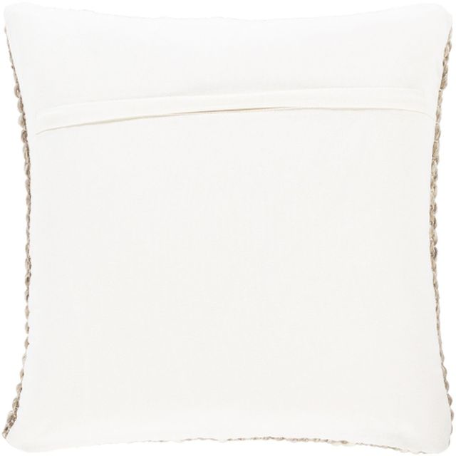 Surya Anniken Taupe 18"x18" Pillow Shell-1