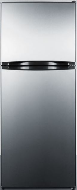 Summit® 9.8 Cu. Ft. Top Freezer Refrigerator-Stainless Steel