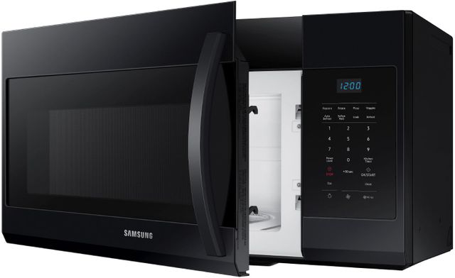 Samsung 1.7 Cu. Ft. Black Over The Range Microwave 8