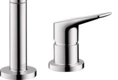 Axor Chrome Citterio M 2-Hole Kitchen Faucet, Pull-Down, 1.75 GPM-1