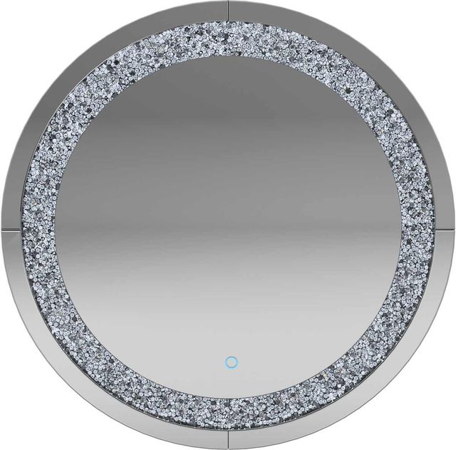 Coaster® Silver Wall Mirror