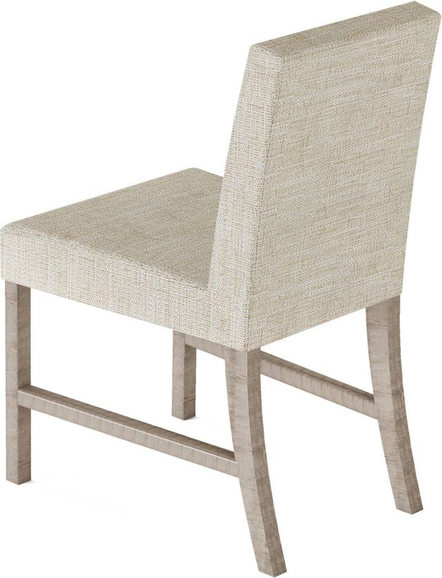 Flexsteel® Chevron Light Oak/Stone Gray Upholstered Dining Chair 3