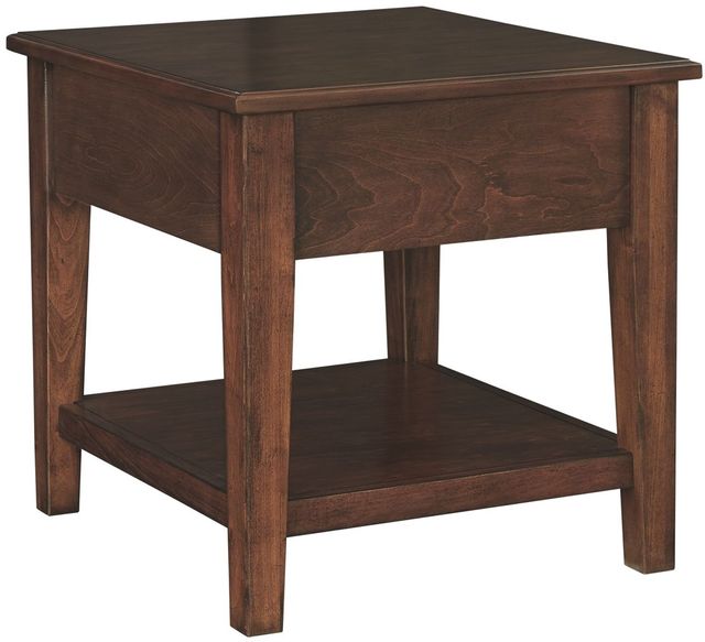 Signature Design by Ashley® Adinton Reddish Brown End Table 1