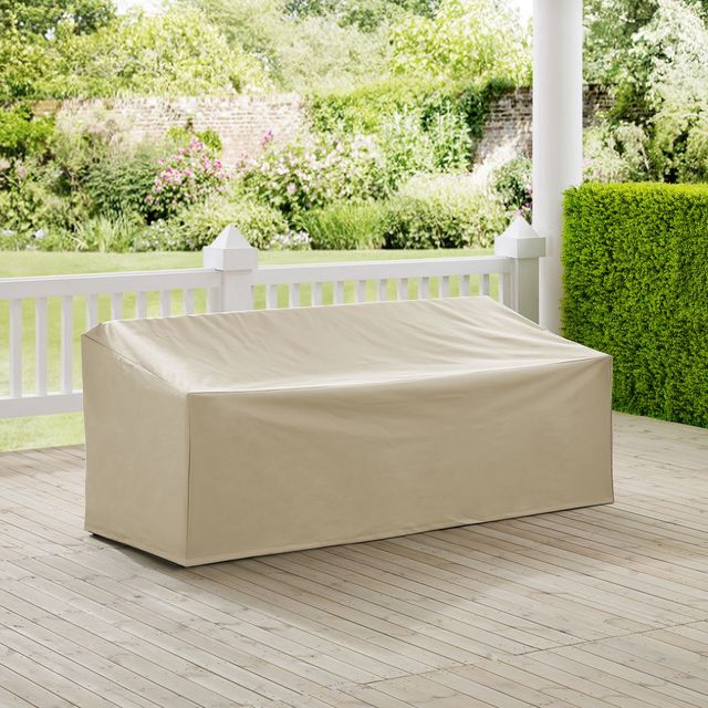 Crosley Furniture® Tan Outdoor Sofa Furniture Cover-3