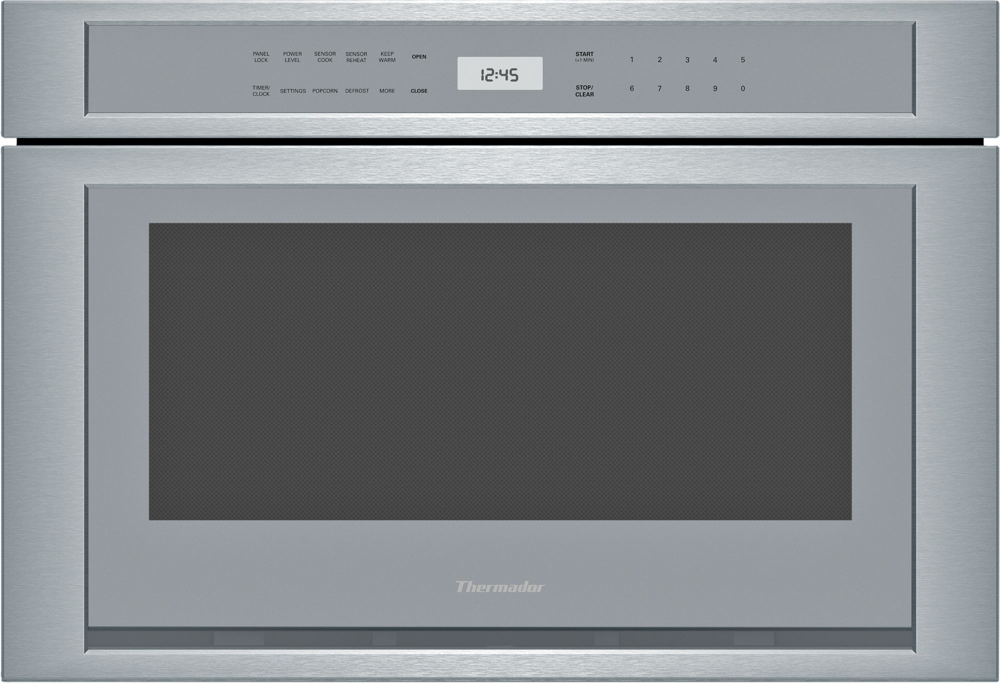 Thermador® Masterpiece® MicroDrawer® 1.2 Cu. Ft. Stainless Steel Built in Microwave-MD24WS