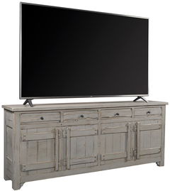aspenhome® Reeds Farm Weathered Grey 85" Console