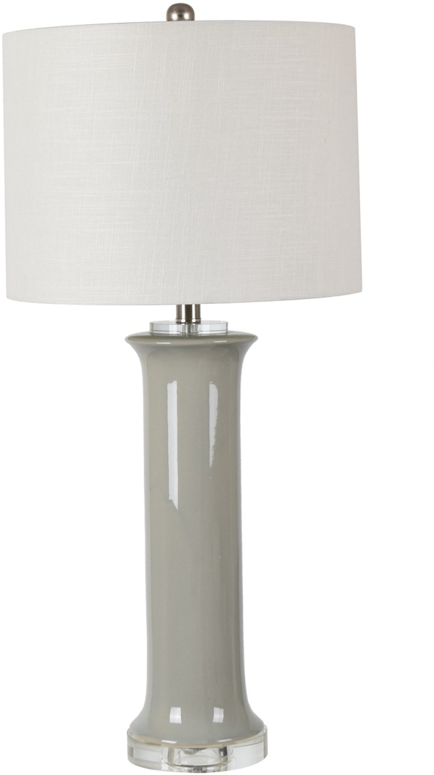 Crestview Collection Piston Gray Table Lamp