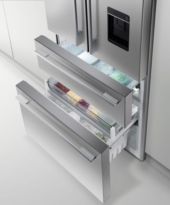 Fisher & Paykel Series 7 16.8 Cu. Ft. Stainless Steel Freestanding French Door Refrigerator 4