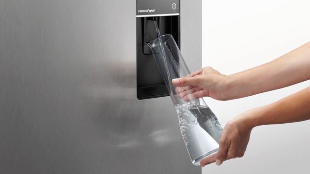 Réfrigérateur à congélateur inférieur à profondeur de comptoir de 24 po Fisher Paykel® de 13,4 pi³ - Acier inoxydable 3