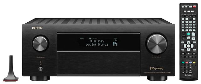 Denon® 9.2CH 8K AV Receiver with 3D Audio, Voice Control and HEOS® Built-in 0