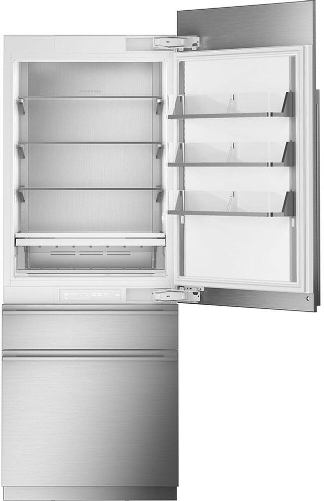 Monogram® 14.5 Cu. Ft. Panel Ready Counter Depth Bottom Freezer Refrigerator 1