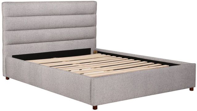 Moe's Home Collection Takio Light Grey King Bed