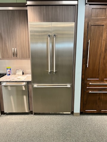 thermador stainless steel refrigerator