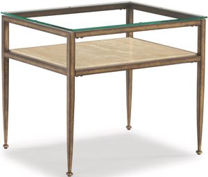Flexsteel® Venice Bronze End Table