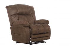 Catnapper Dawkins Collection Power Lay Flat Recliner with Oversize Extra Comfort Footrest