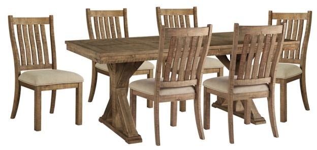 Grindleburg dining room table and chairs new arrivals