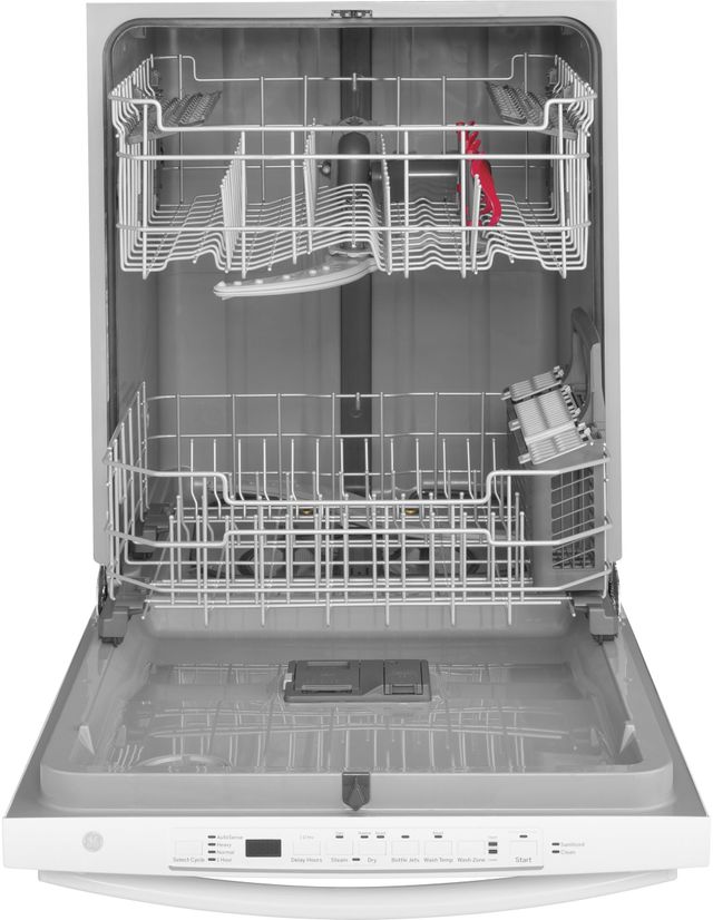 GE® 24" Built In Dishwasher-White 1