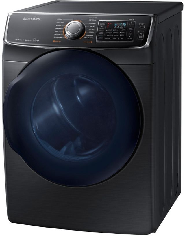 Samsung 7.5 Cu. Ft. Black Stainless Steel Front Load Electric Dryer 3