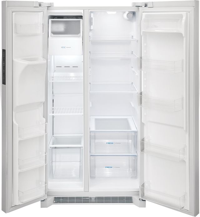 Frigidaire® 25.6 Cu. Ft. White Side-by-Side Refrigerator 7