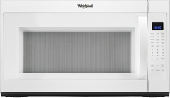 WHIRLPOOL Four à micro-ondes à hotte intégrée, 1,1 pi³, inox noir