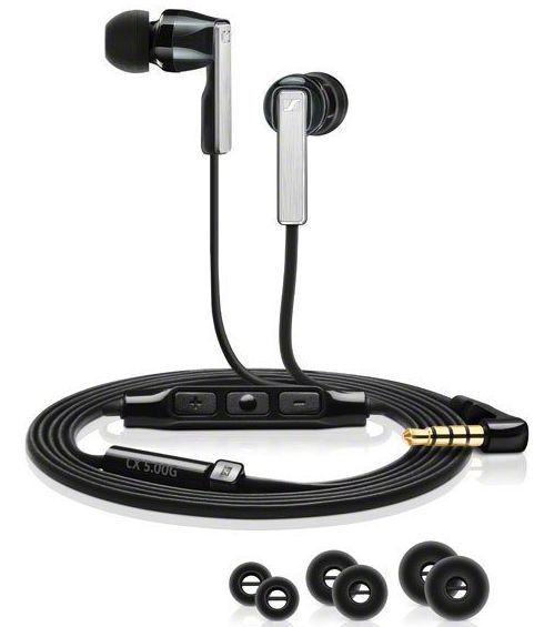 Sennheiser CX 5.00i Black Wired In-Ear Headphones