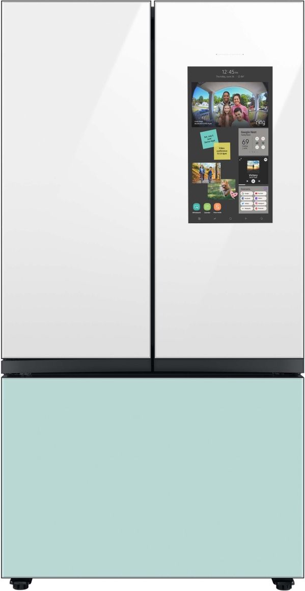 Samsung Bespoke 18" Stainless Steel French Door Refrigerator Top Panel 122
