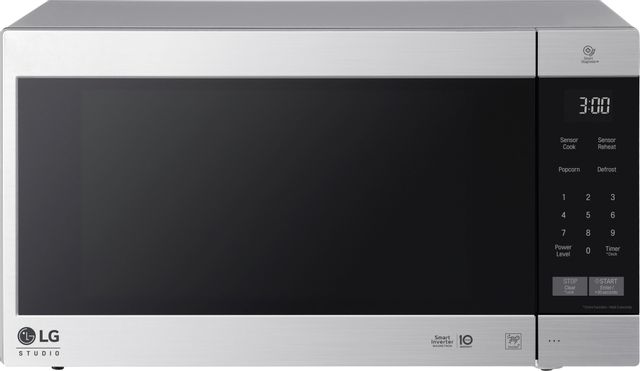 LG Studio 2 Cu. Ft. Stainless Steel Countertop Microwave