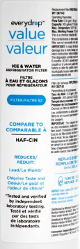 everydrop® value Refrigerator Water Refrigerator Filter S2 (compares to HAF-CIN) 1