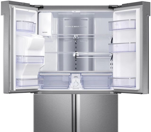Samsung 27.9 Cu. Ft. Fingerprint Resistant Stainless Steel Capacity French Door Refrigerator 1