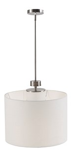 Olliix by INK+IVY Pacific Plated Nickel Silver Drum Pendant