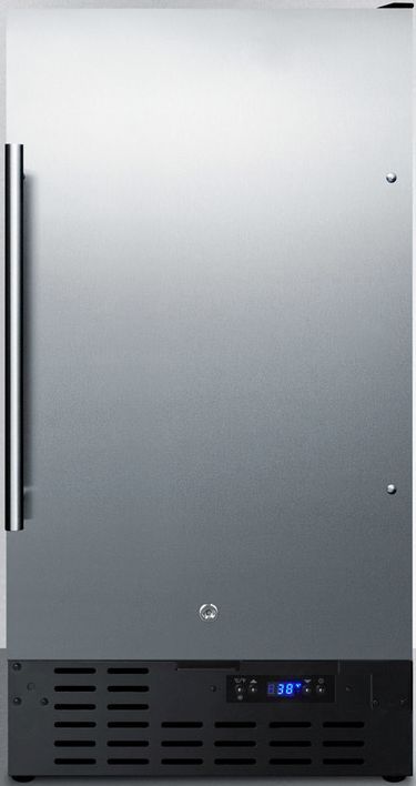 Summit® 2.7 Cu. Ft. Stainless Steel Under the Counter Refrigerator 0
