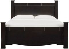 Signature Design by Ashley® Mirlotown Almost Black King Poster Bed