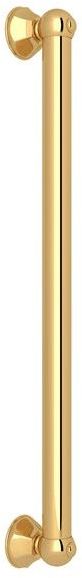 Rohl® Palladian® Shower Collection 24" Italian Brass Decorative Grab Bar