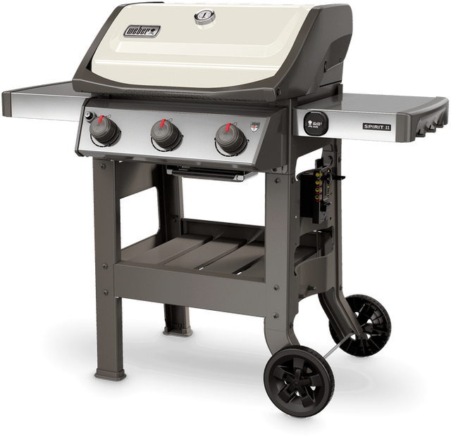 Weber Grills® Spirit® II E-310 52" Ivory Free Standing Gas Grill 1