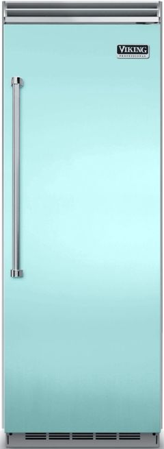 Viking® 5 Series 30 in. 17.8 Cu. Ft. Bywater Blue Column Refrigerator