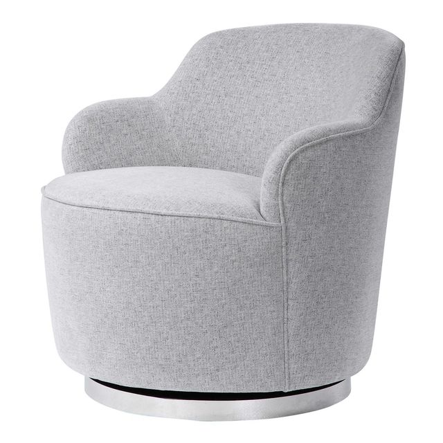 Uttermost® Hobart Stone Swivel Chair 4