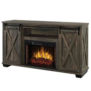 58 in. Electric Fireplace TV Stand