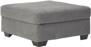 Benchcraft® Dalhart Charcoal Oversized Accent Ottoman