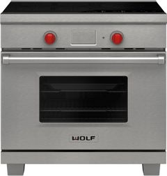 Wolf® Professional 36" Stainless Steel Induction Range