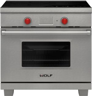 Wolf® 36" Stainless Steel Professional Induction Range