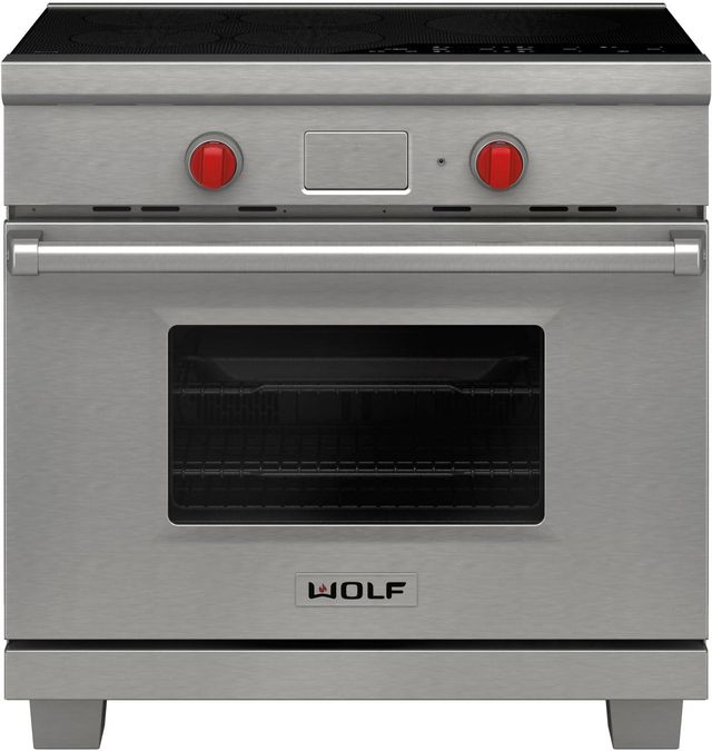 Wolf® Professional 36" Stainless Steel Induction Range-0